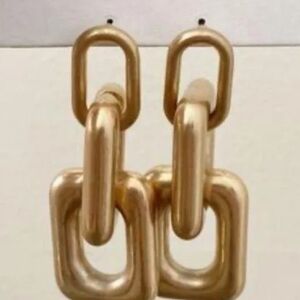 Urban Outfitters Gold Link Earrings
